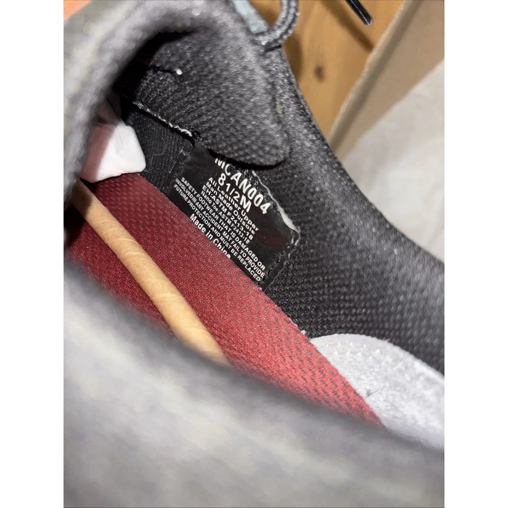 New Twisted X Work Kicks Men's 8.5 M Black Nano Safety Toe Lace Up Sneaker Shoes